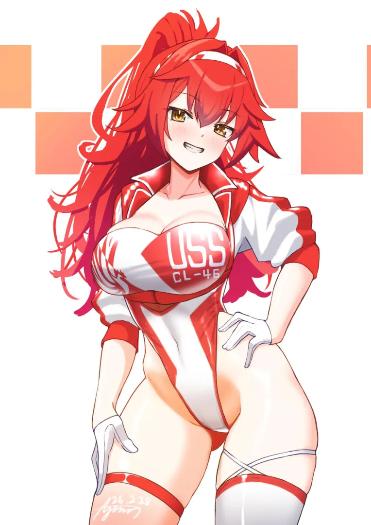 Race Queen Phoenix (ayuman) [KanColle] posted by llamanatee