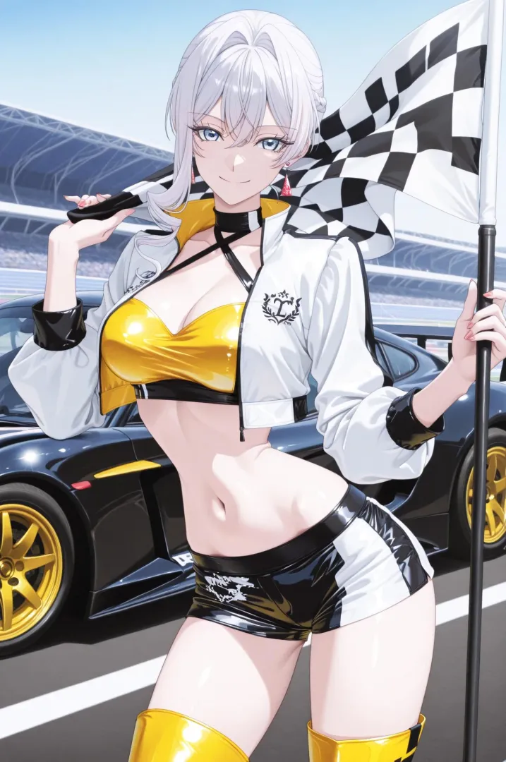 Race Queen Scarlet [May I ask for One Final Thing] posted by WoolsonDaSheep