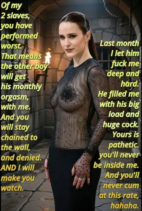 Rachel Brosnahan - cucked for losing - [imagefap - chrissytheswitch] by chrissyswitch