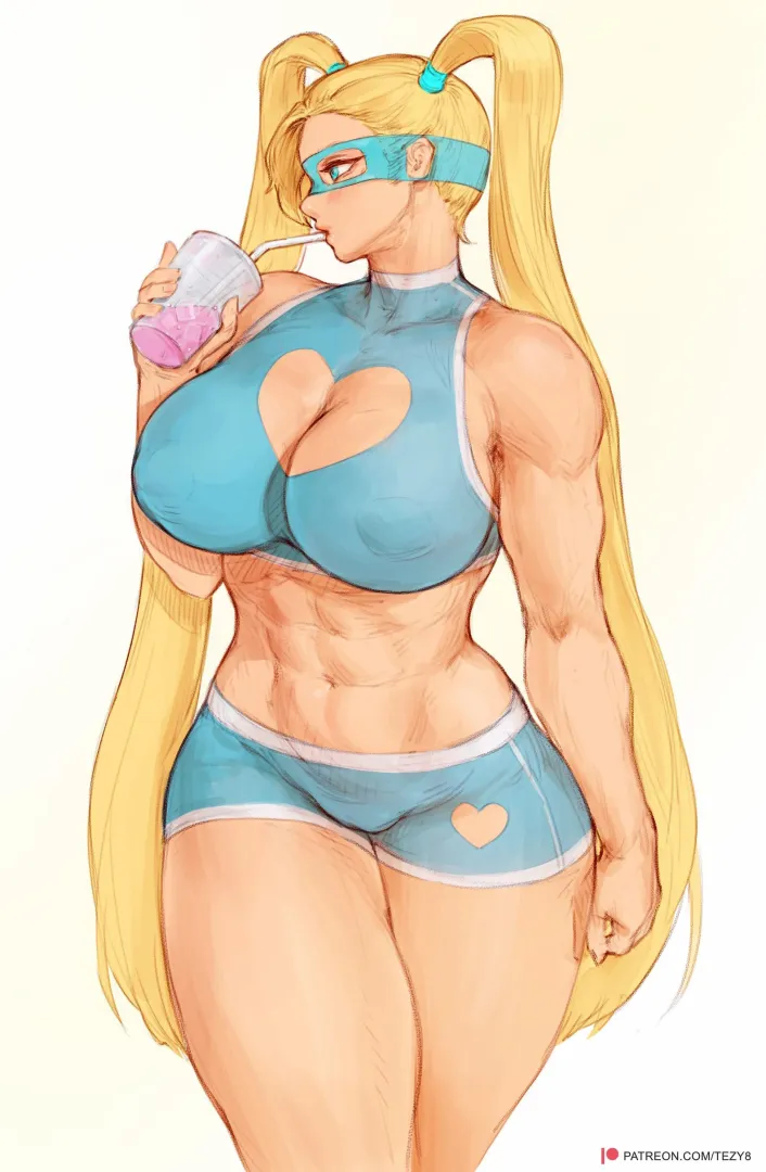 Rainbow Mika in my style posted by StarvingArtist2000