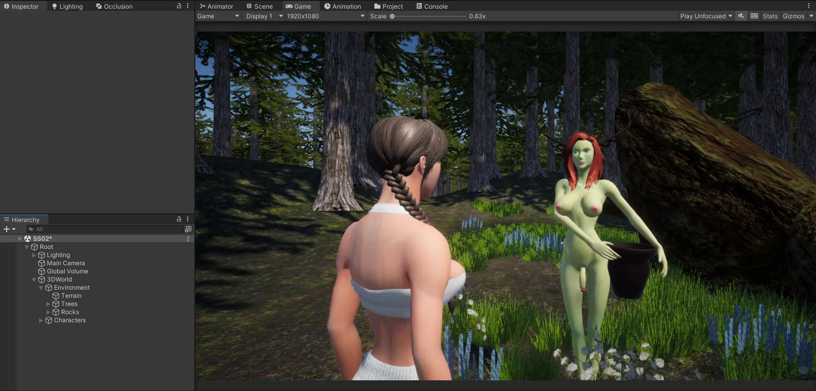 Random green dick for the community posted by irisGameDev_