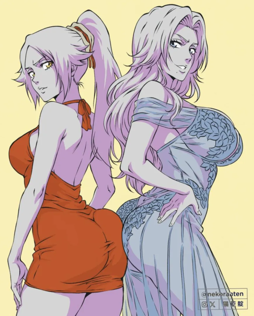 Rangiku x Yoruichi (nekoranten) posted by heartsteaI