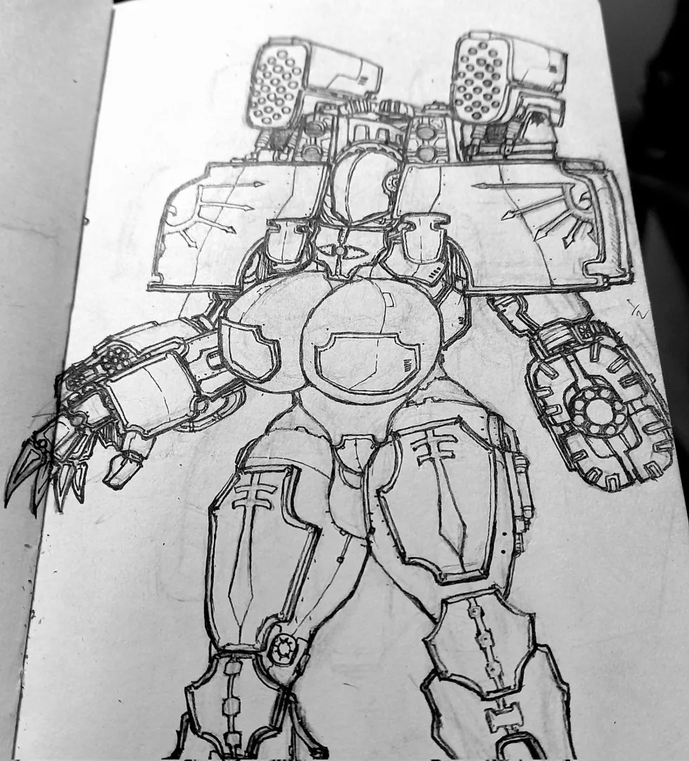 Rare Titan by @MANEAK1151 posted by ChaosMarine123