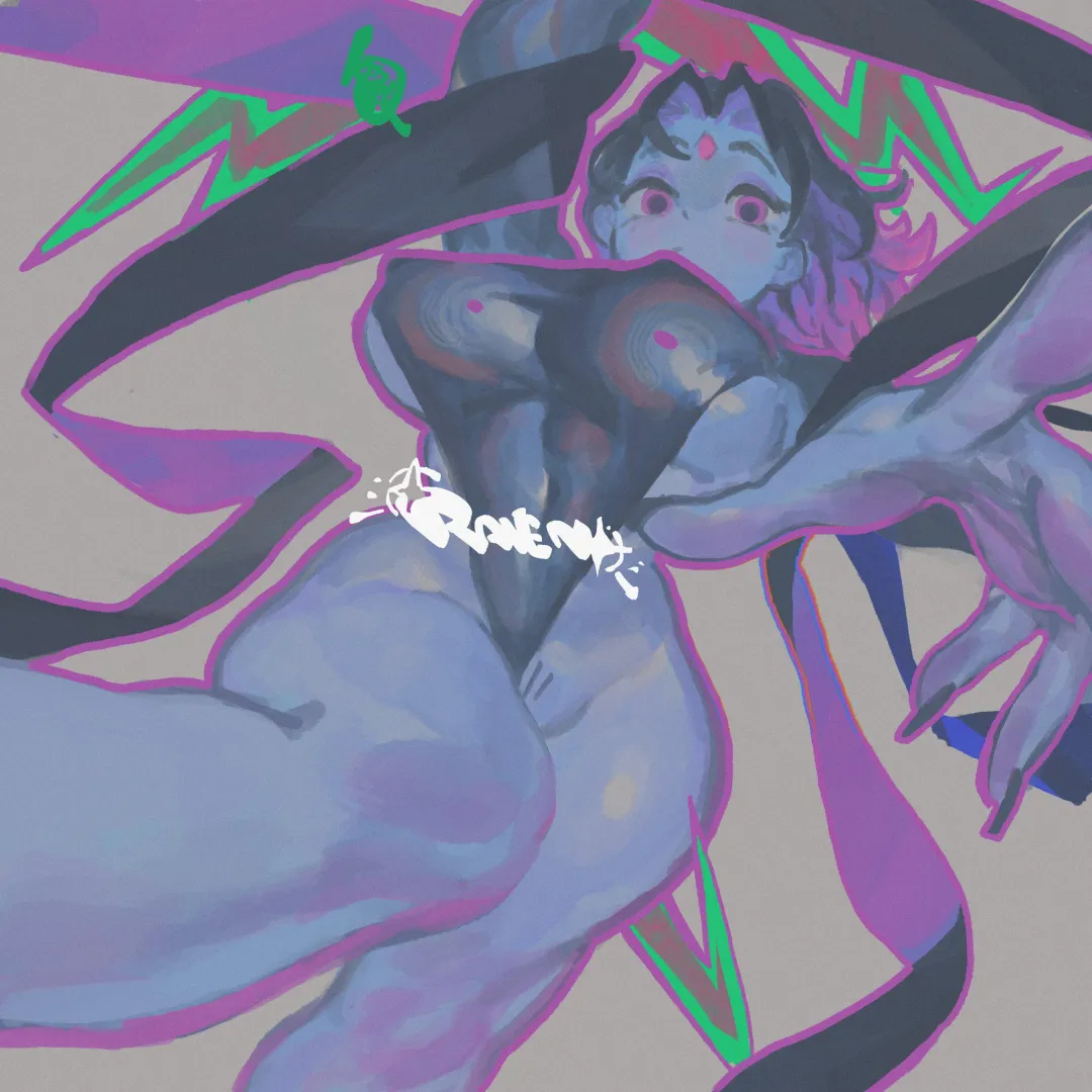 Raven artwork by (KezieDra) posted by DOA-FAN