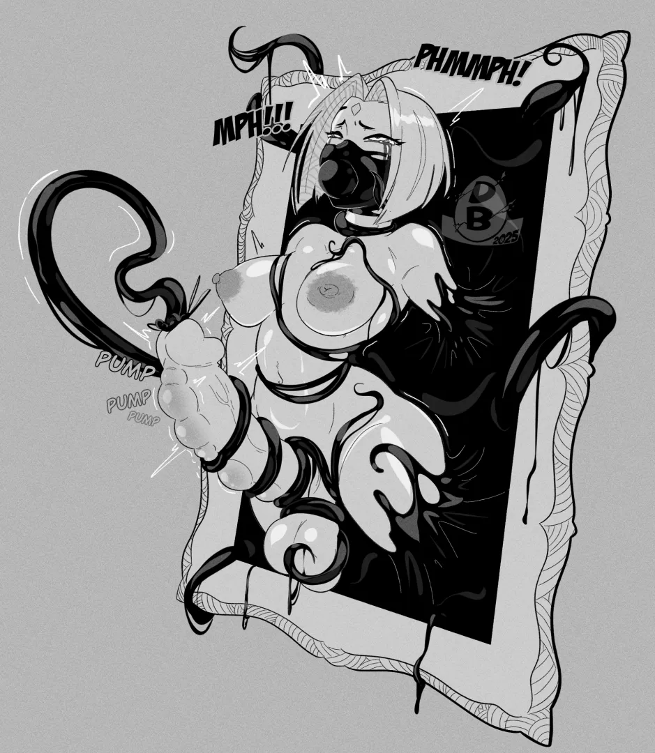 Raven by @badbitchdicey.bsky.social posted by darkbastard