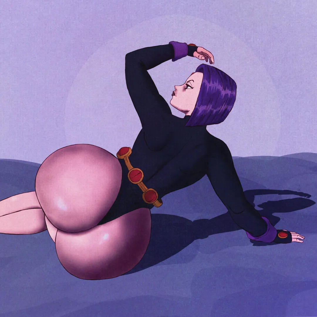 Raven relaxing(masochistmaverick) posted by masochistmaverick