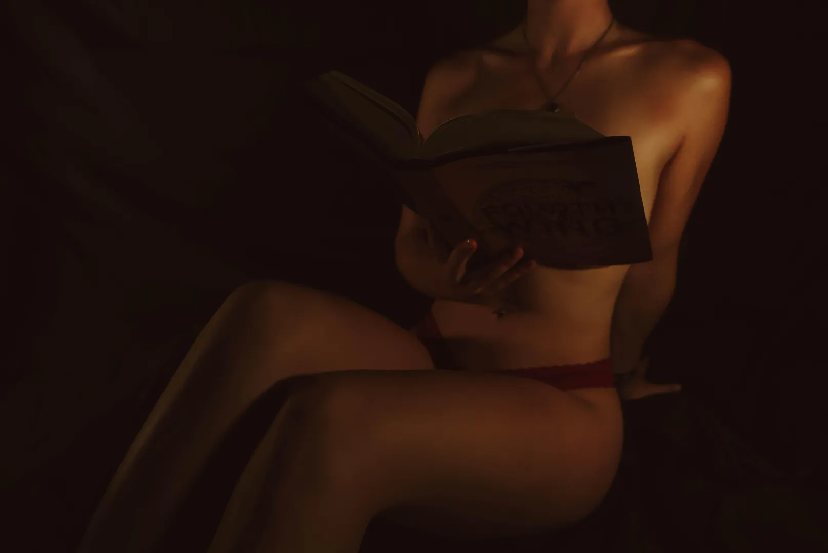 Readin’ and chillin’ posted by silkandlace69