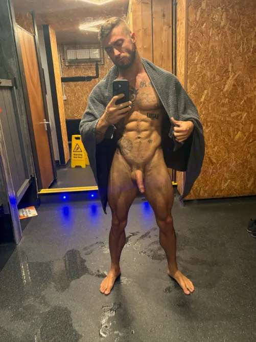 ready to rinse off the sweat by Constant-Put6385