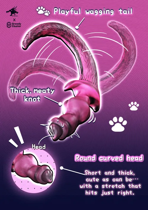 Ready to wag that tail and tremble with every drop? by NothosaurToysUS