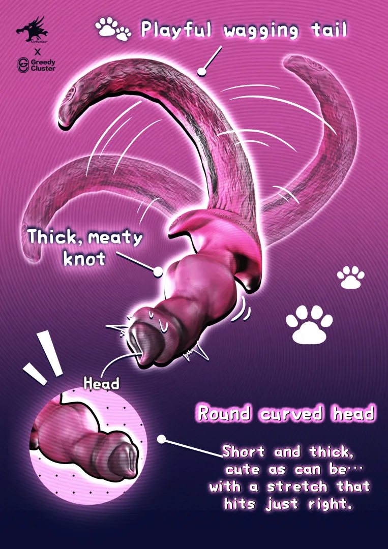 Ready to wag that tail and tremble with every drop? posted by NothosaurToysUS