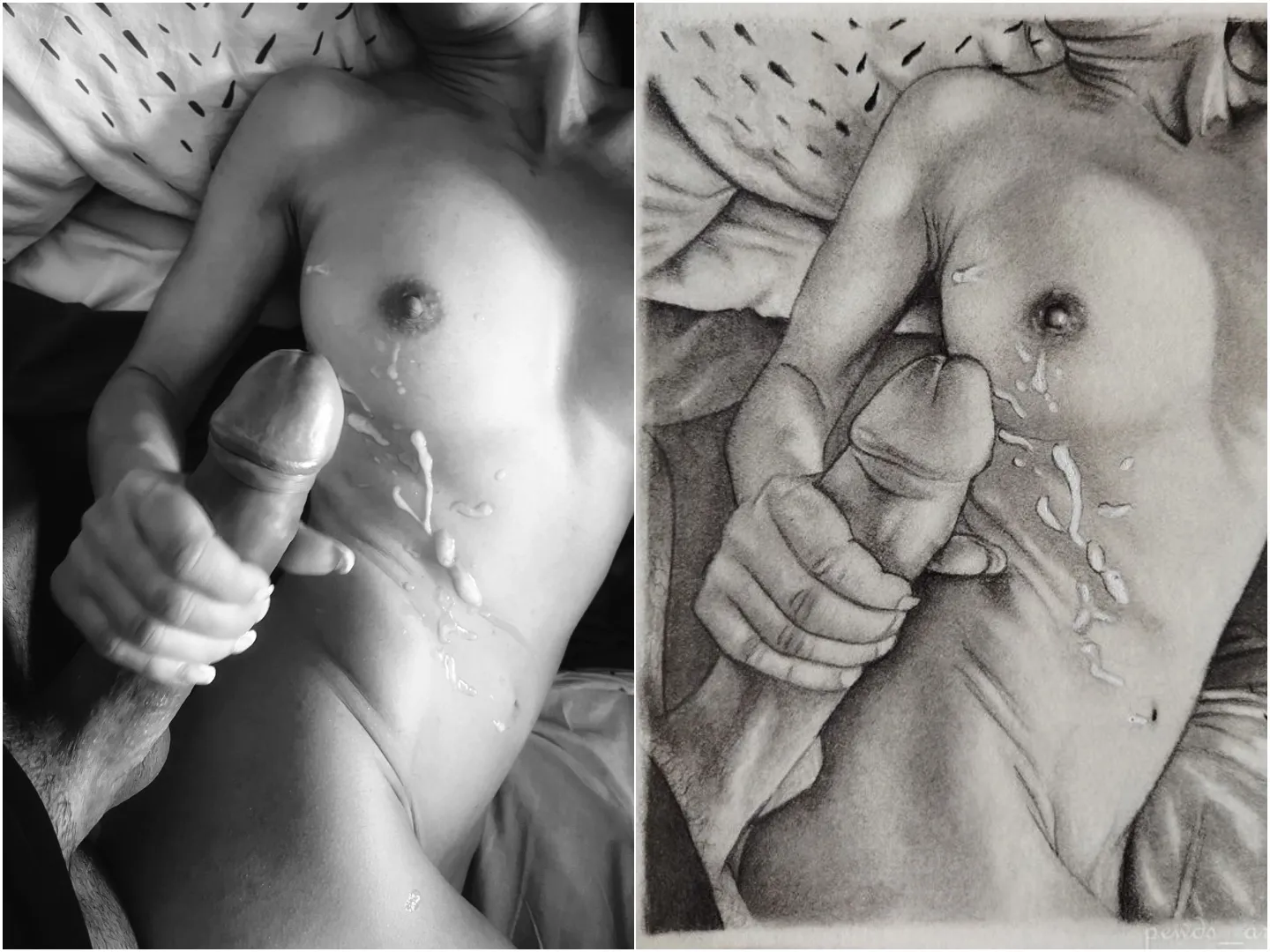 Really enjoyed @pewds_artsy 's depiction of us. Hope you'll like it too. posted by digbick201480