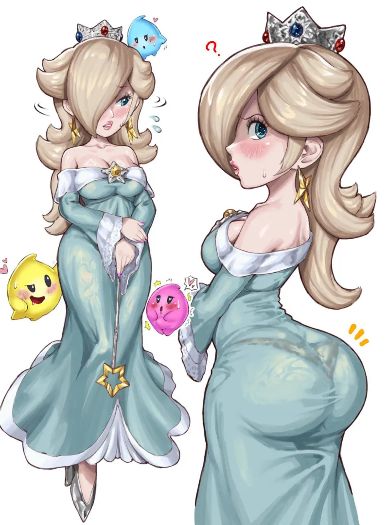 Recently even the lumas can't stop staring at and even boldly touching Rosalina's sexy body, much to her shock. (Toggy Keiichi) posted by bouncebewb