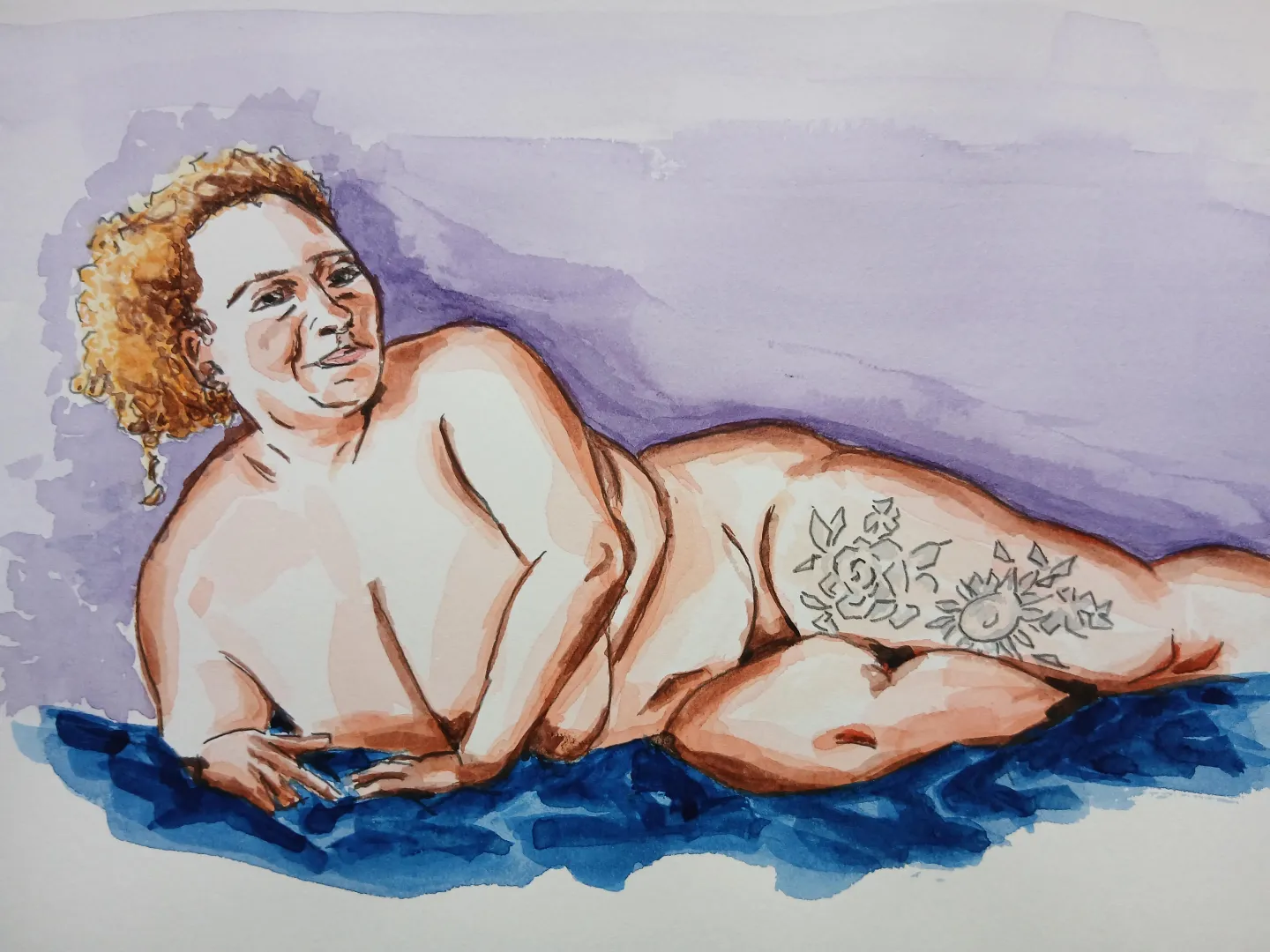 Reclining posted by croixdusud