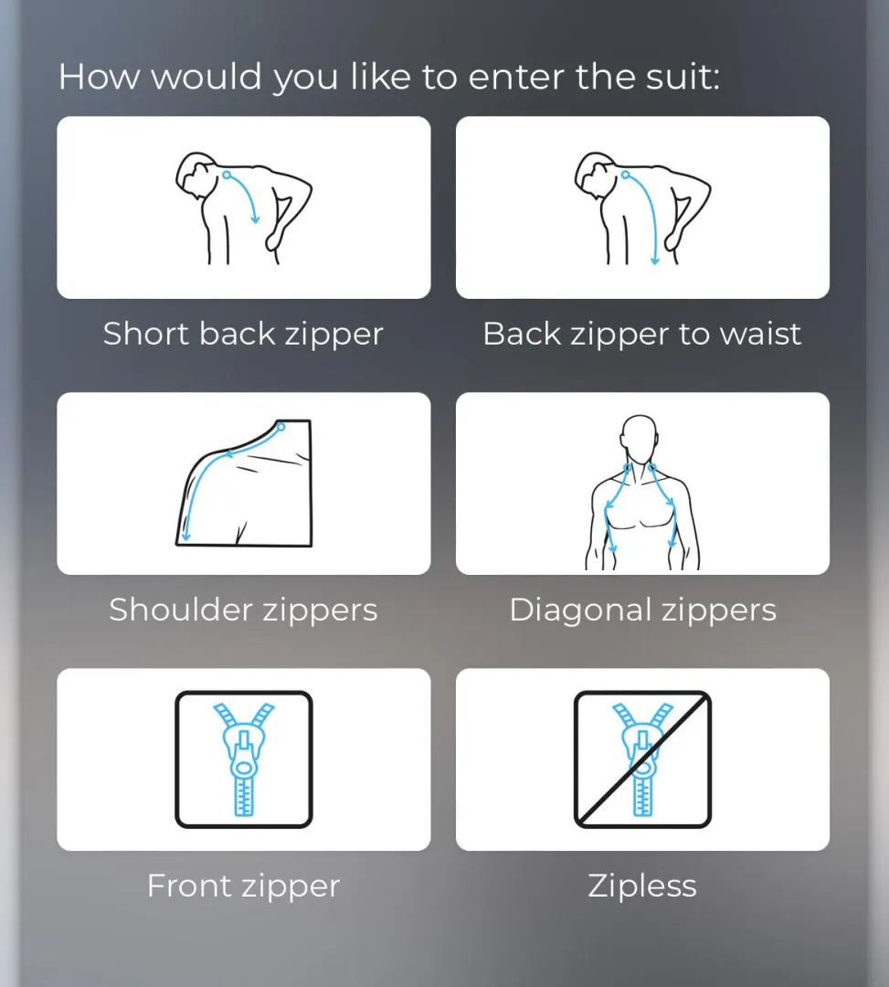 recommend zipper type for first catsuit? posted by Certain-Leather9620