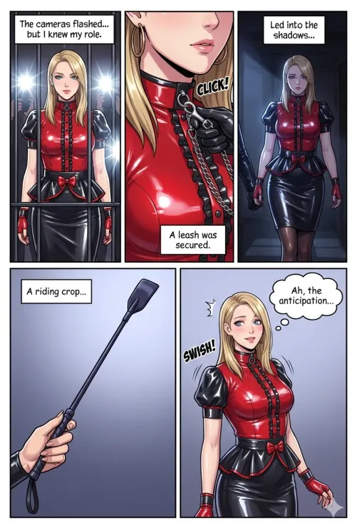 Red & Black Latex Beauty by Wise-Rush61