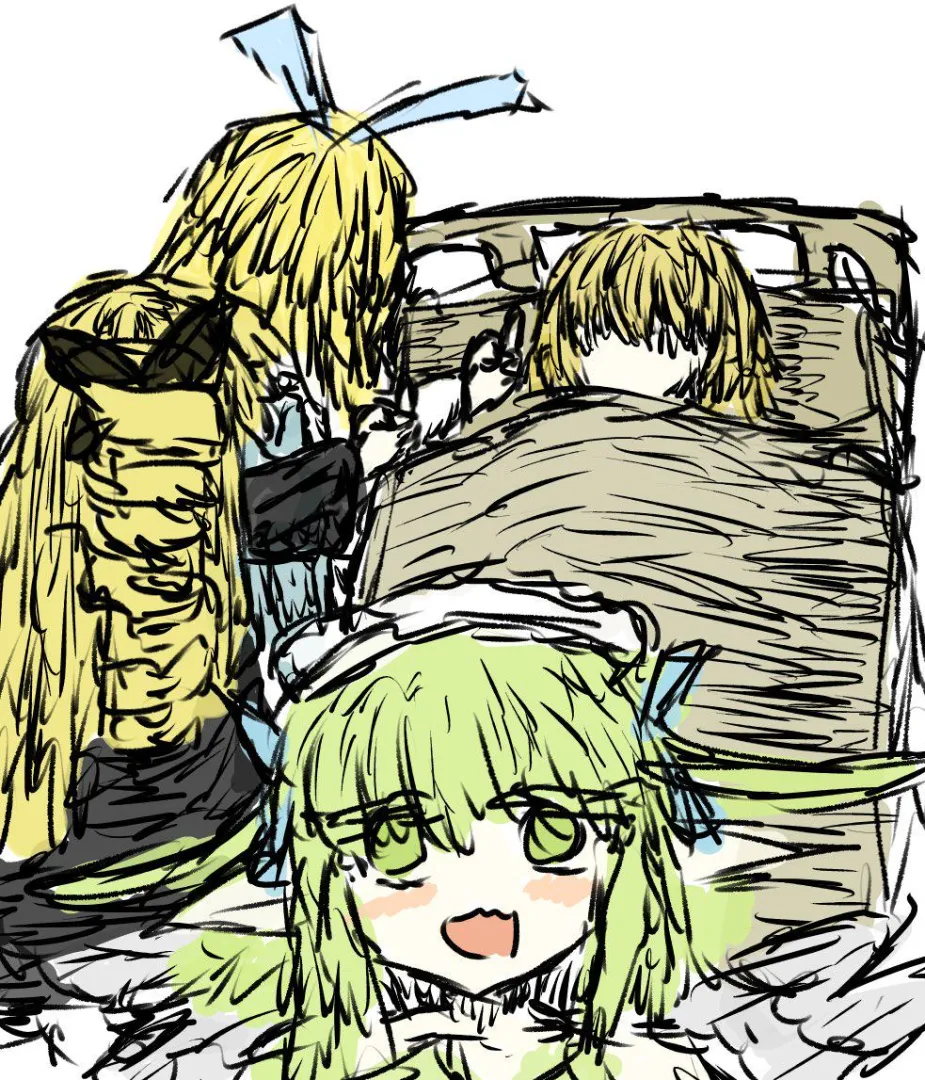 Red has some annoying visitors posted by TonyTonynotchopper