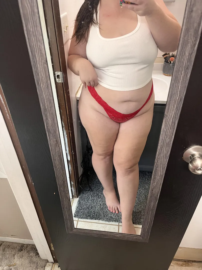 Red never looked so good posted by daddysgoodgirl14
