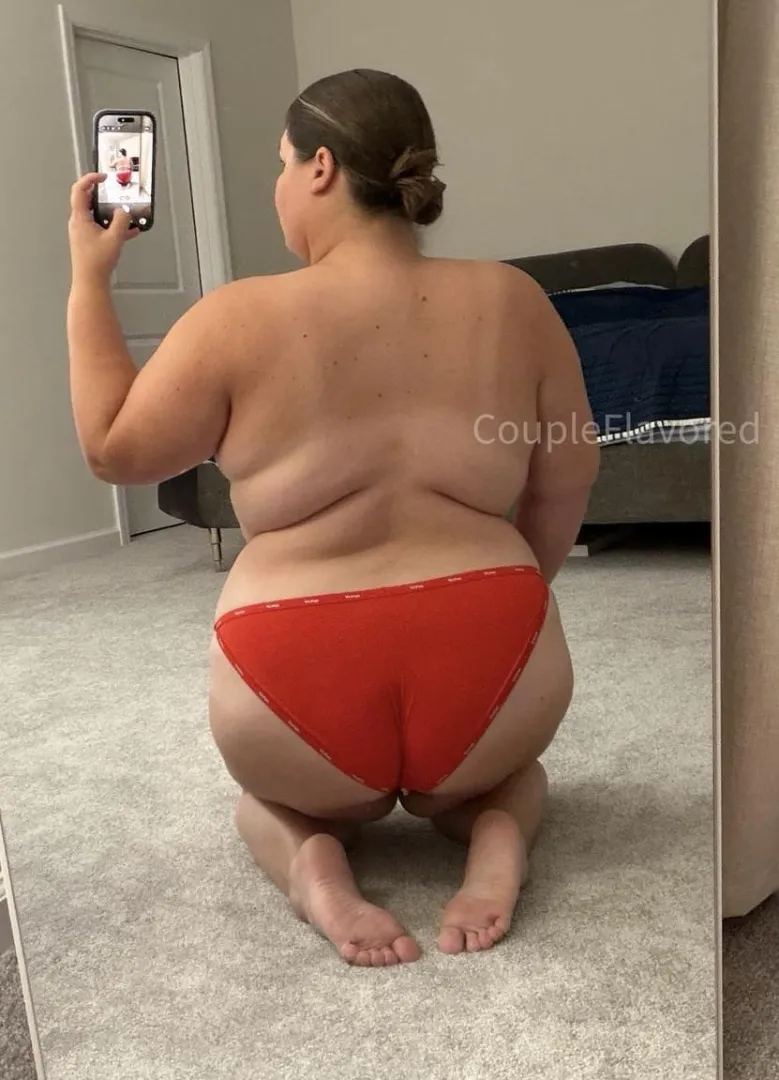 Red panties posted by coupleflavored