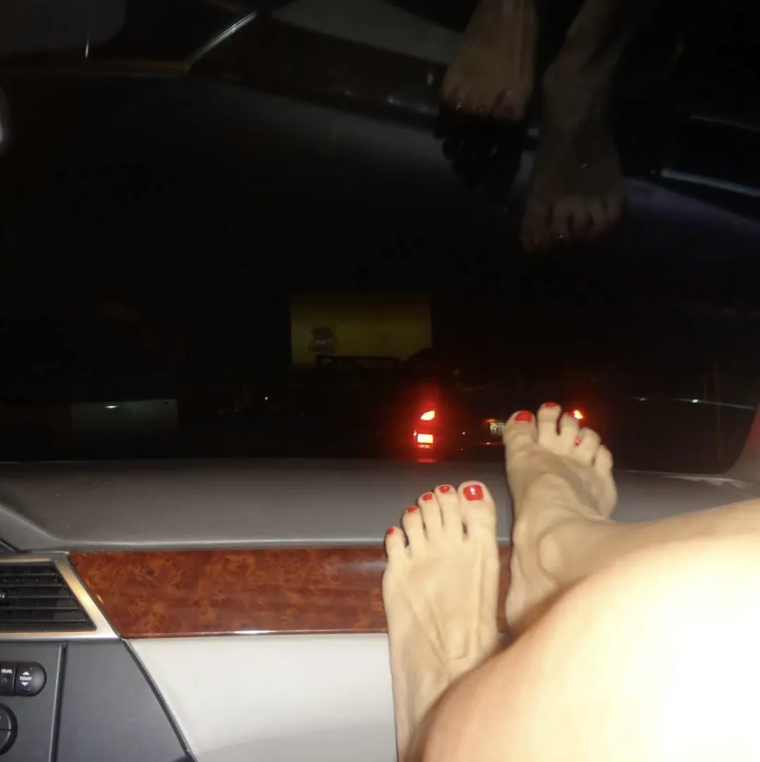 Red toes posted by Strong-Pear-4860