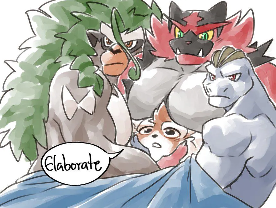 Redrew the iconic image from Happyroadkill (artist:Chirenbo) posted by Normal_Equivalent_11