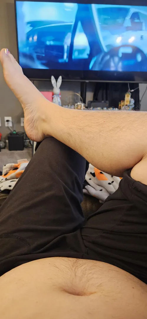 Relaxing before work posted by SweetSuprise85