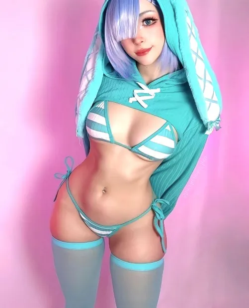 Rem [Re:Zero] (Shiro_konekochan) by shiro_konekochan