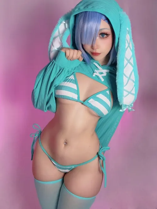 Rem [ReZero] (Shiro_konekochan) by shiro_konekochan