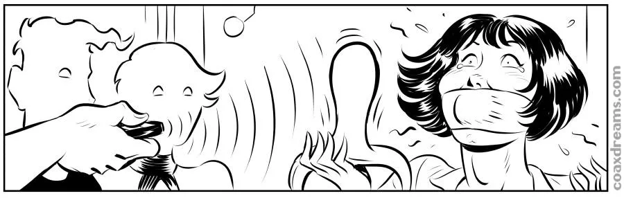 Remote Control Gag posted by coaxdreams