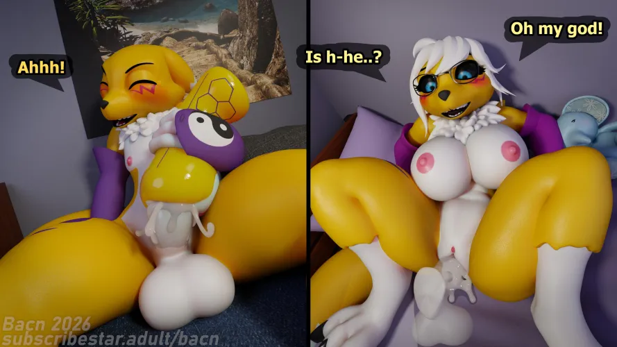 Renny's Gift Part 5 (bacn) [MF] by Olive-The-Otter