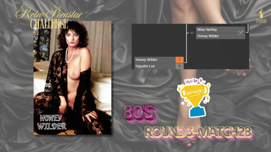 Results 28º Match | 3º Round  Retro Pornstars of the 80s by Passion_of_Desire