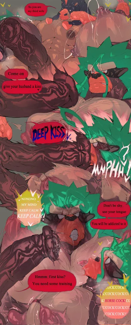 Rillaboom celebrates the year of the horse (artist: KD_gai) posted by Normal_Equivalent_11