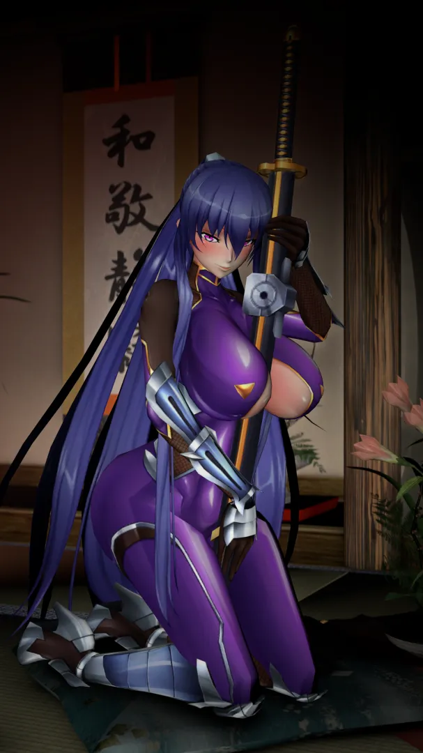 Rinko Akiyama Pinup (OC) posted by Screwy3D