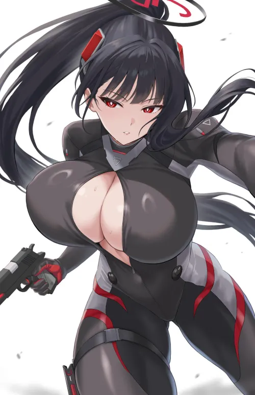 Rio ready for battle [Blue Archive] by konosubak