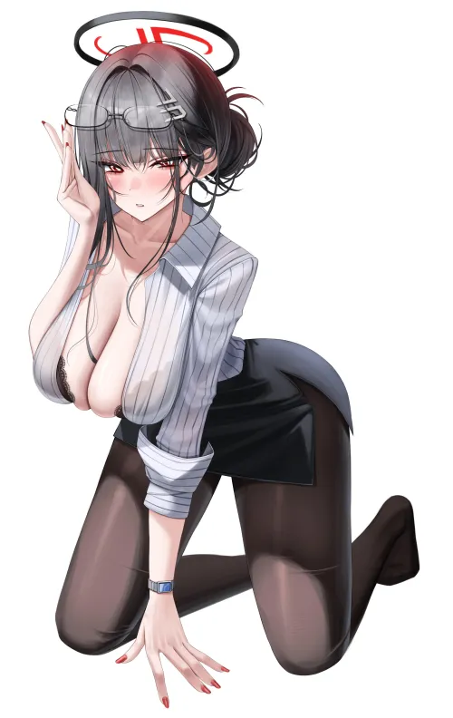 Rio Tsukatsuki [Blue Archive] by WoolsonDaSheep