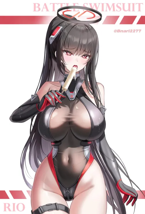 Rio Tsukatsuki [Blue Archive] by WoolsonDaSheep