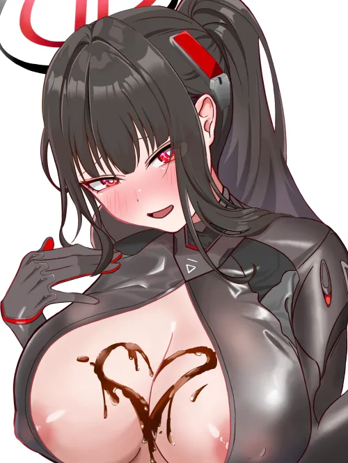 Rio's valentine chocolate by konosubak