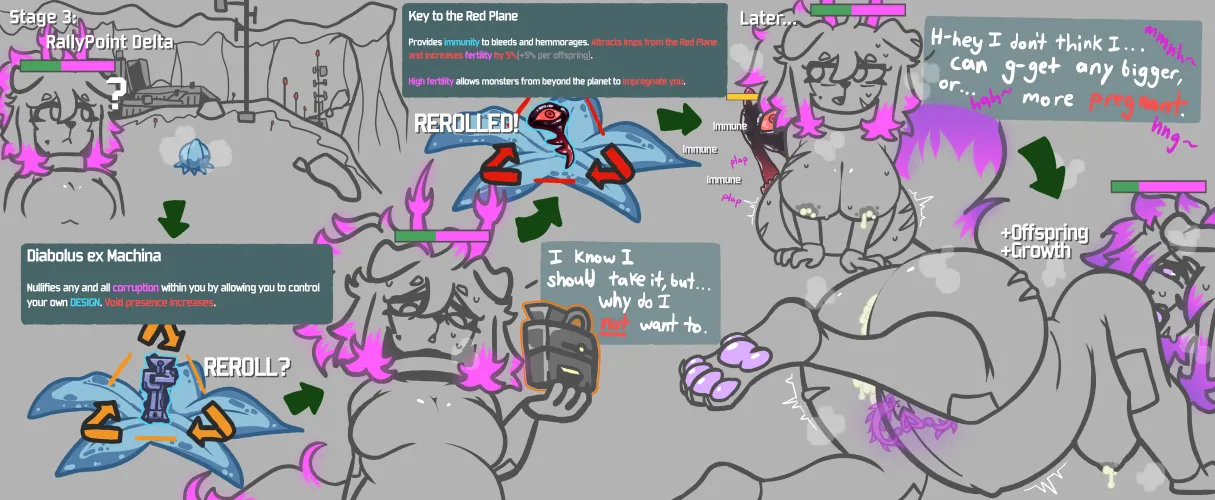 Risk of Pregnancy 2: Rerolled! [deerpuppyy] by deerpuppyy