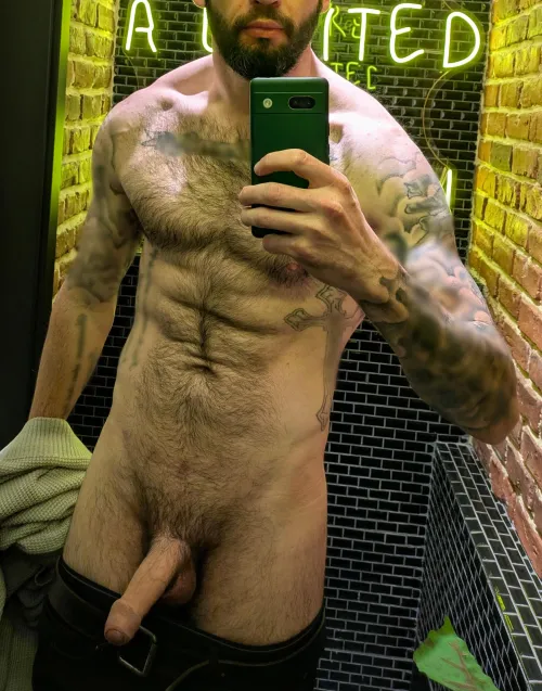 Risky bathroom pic during Dads Friday night out (36) by MrYdSc