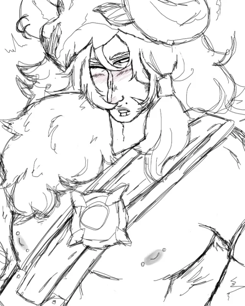 Risqué Erik sketch by HonestGur7067