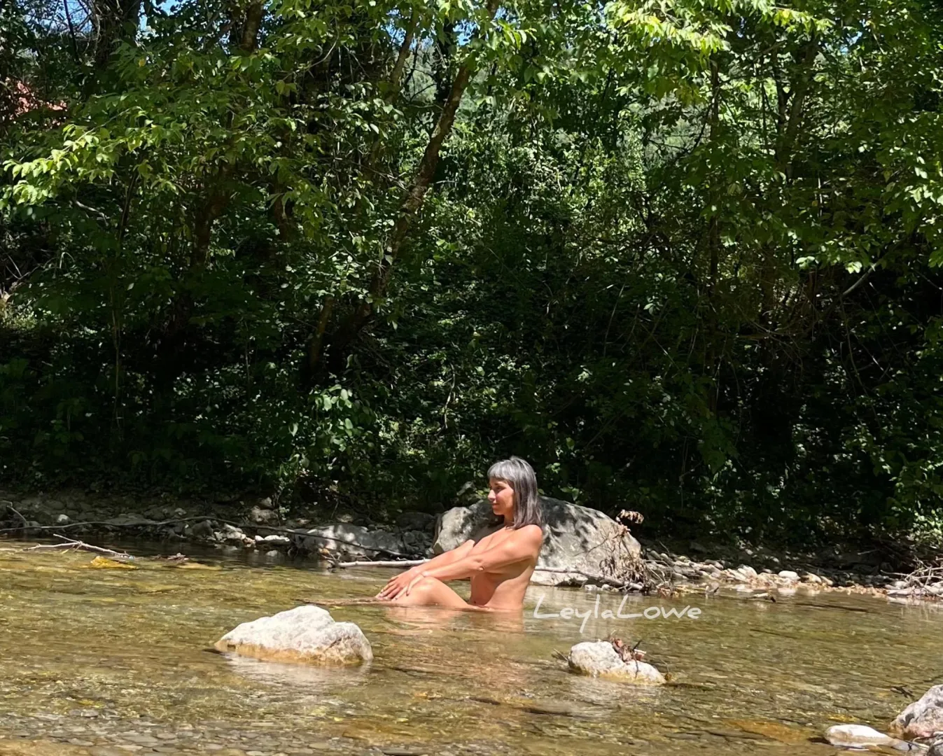 River refreshment in a hot day posted by LeylaLowe