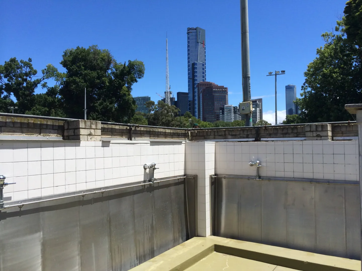 Riverside skatepark toilets - Melbourne posted by CommunityCreative908