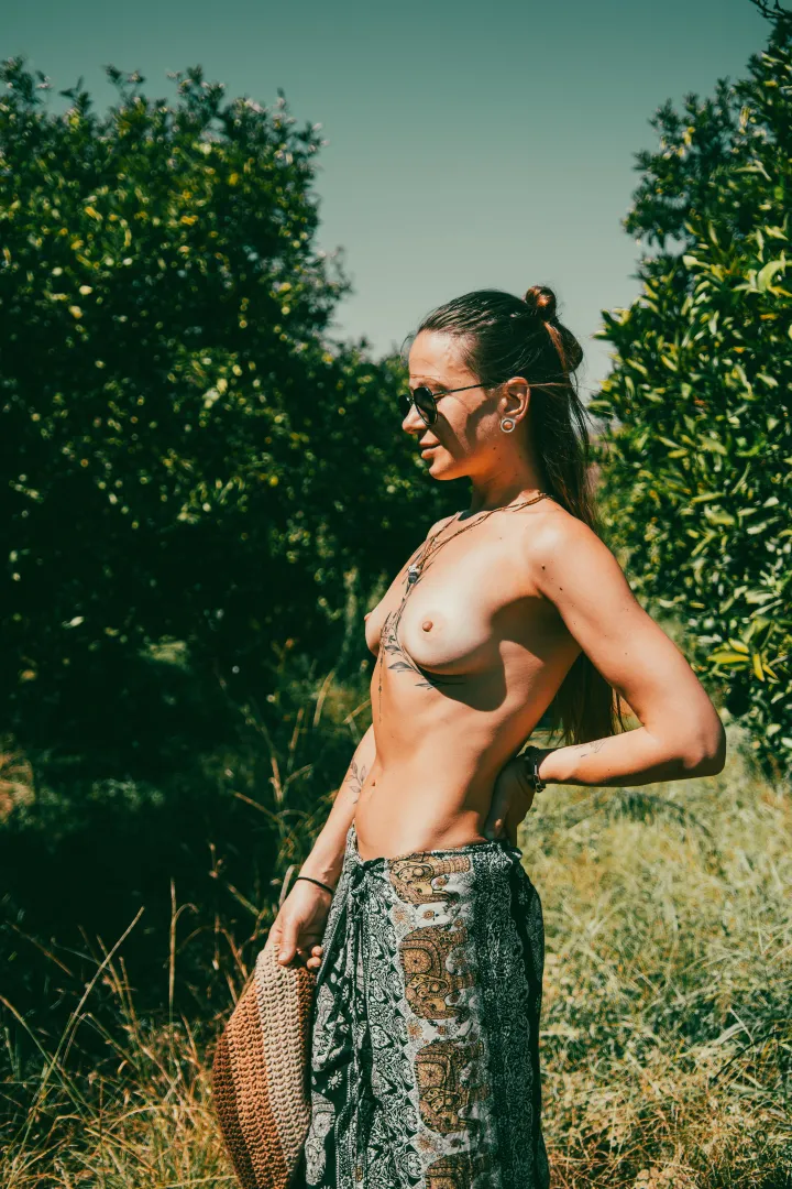 Rooted in nature, glowing in confidence. posted by RousalkaNeptune