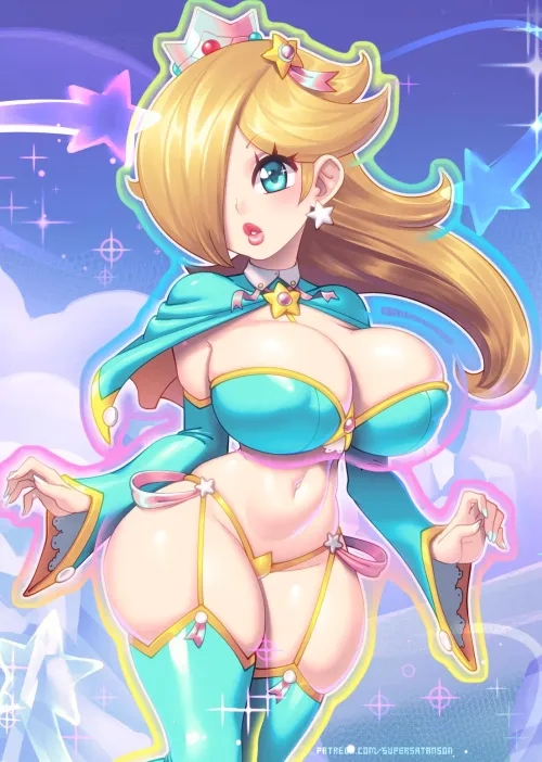 Rosalina has to be one of the hottest girls ever! by Femboy_in_Training17