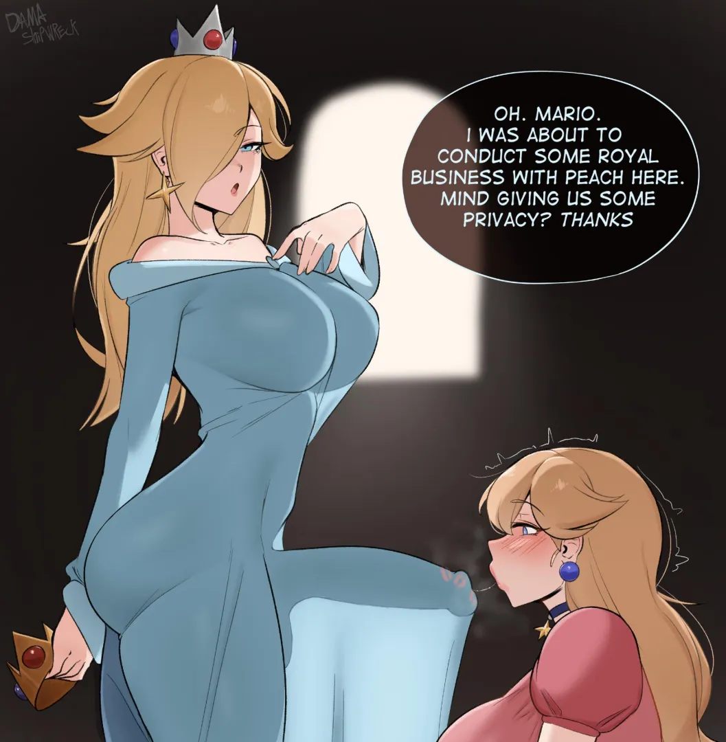 Rosalina's bulge artwork by (Dama Shipwreck) posted by DOA-FAN