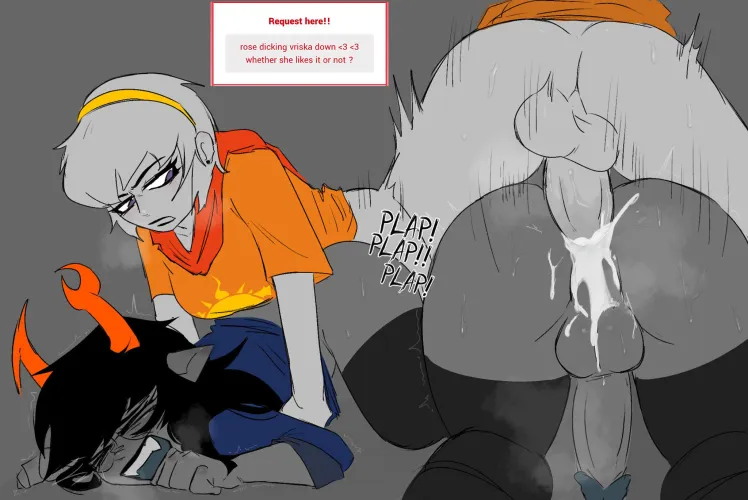 Rose dicking Vriska down [3l3ctric] by aimless_ascendant