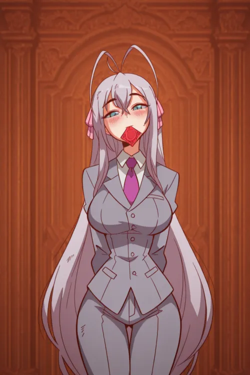 Rossweise is ready for class (Highschool dxd) by AkariOba