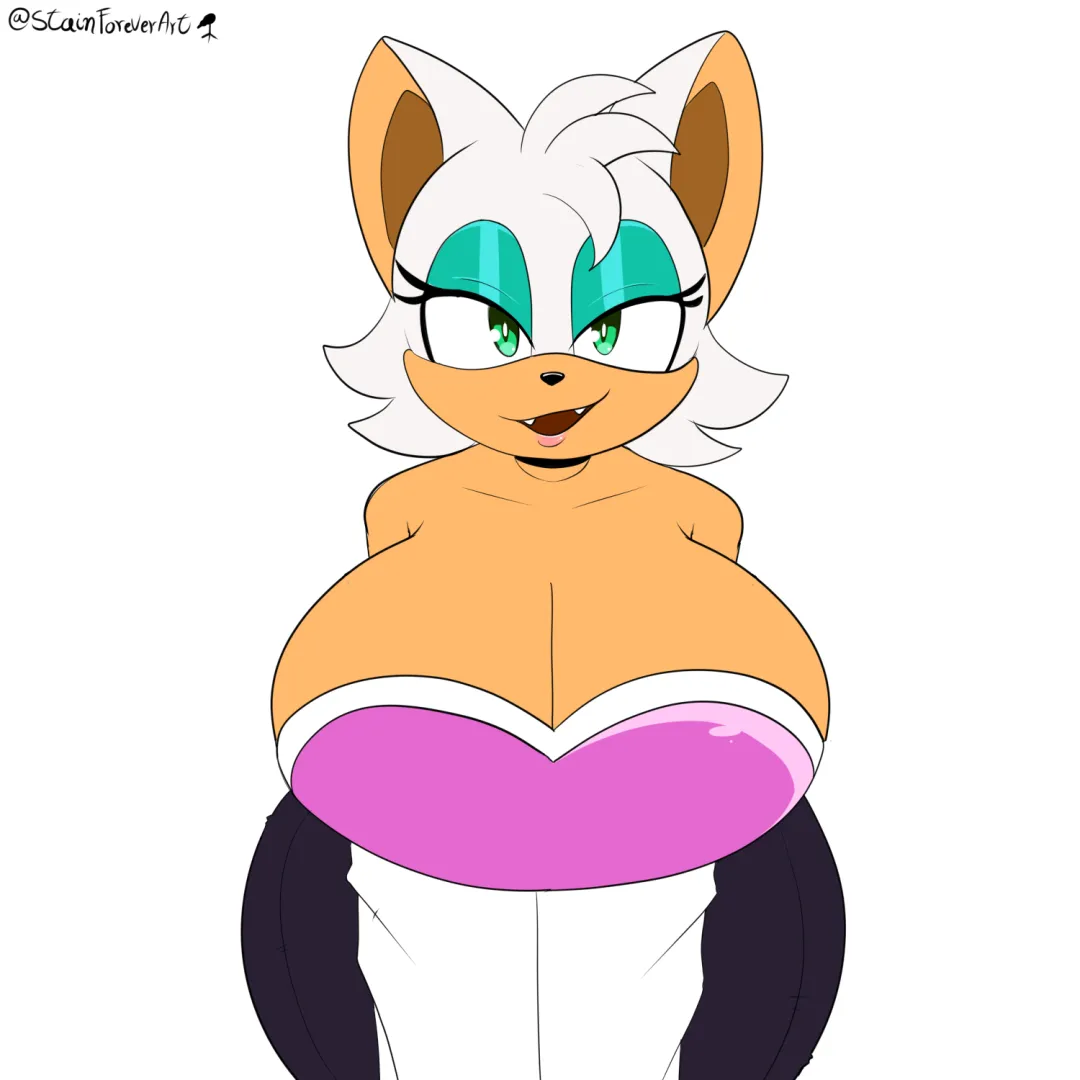 rouge the bat made by me posted by LuisTheMelancoli