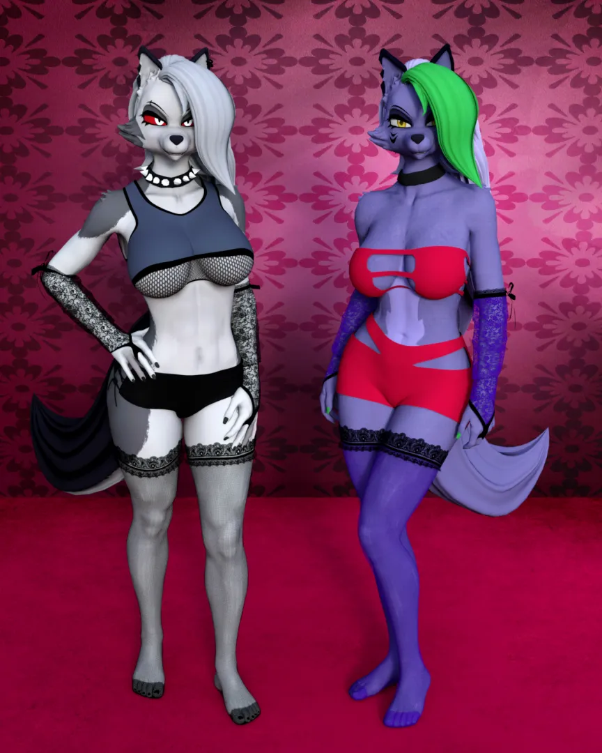 Roxanne and Loona decide to celebrate her last night in town by heading out to Ozzie’s Club (SoleMann) posted by SoleMann_