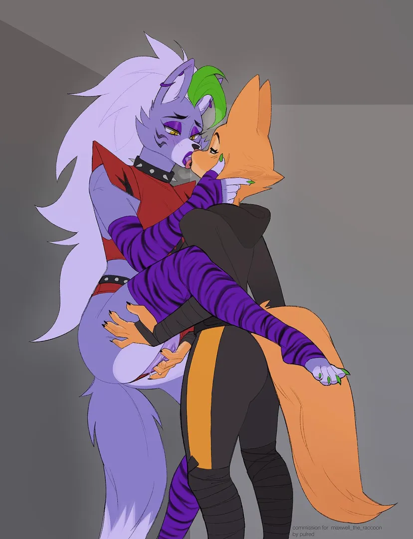 Roxy and Diane (pulred) [FF] posted by Olive-The-Otter