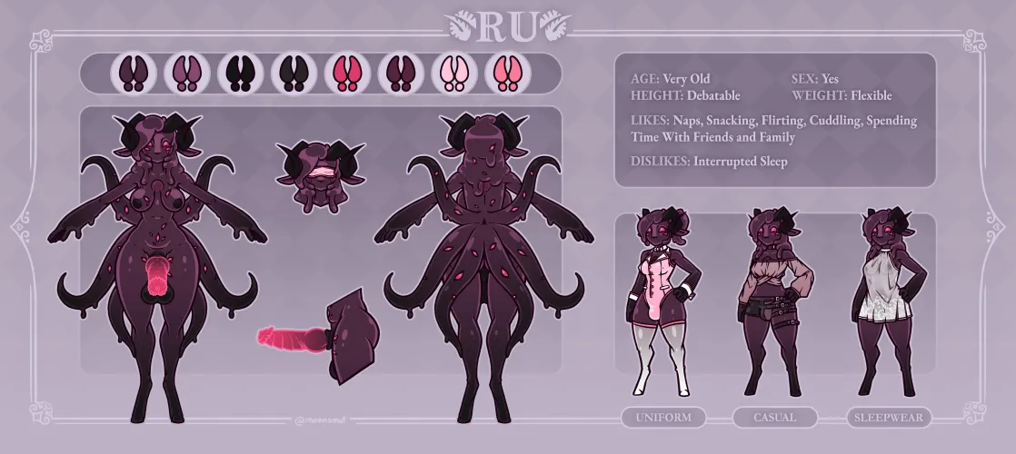 Ru Ref Sheet - Expanded (MoonKanin/MoonSmut) by xxxmalkin
